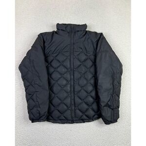 Columbia Jacket Womens Small Black Core Interchange Down Puffer Full Zip Outdoor